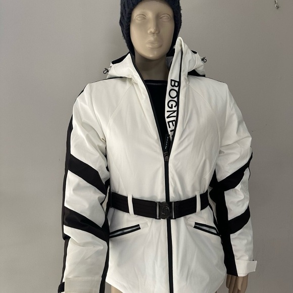 NEW Bogner fire +ice white ski jacket - Picture 1 of 1